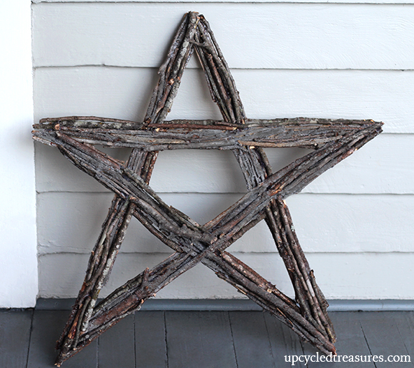 How To Make A Twig Star Wreath 