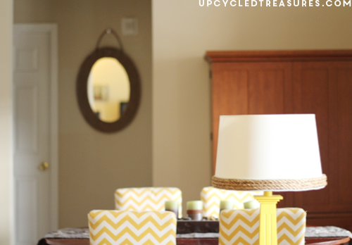 Here is a tutorial on how to make your own DIY Nautical Rope Lamp Shade and how I was able to recover from a Pinterest FAIL. UpcycledTreasures.com