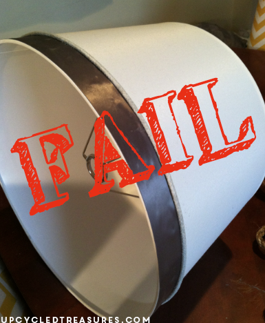 Here is a tutorial on how to make your own DIY Nautical Rope Lamp Shade and how I was able to recover from a Pinterest FAIL. UpcycledTreasures.com