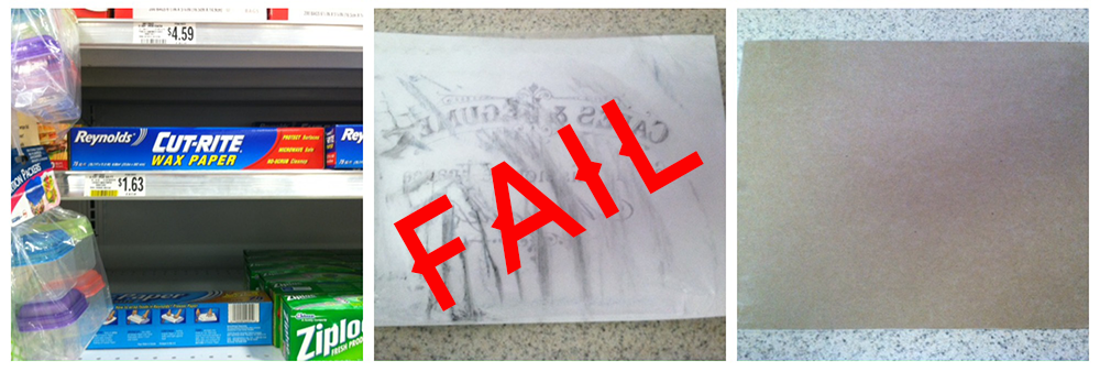 DIY French Cottage Tray - Tutorial on how to turn a plain Ikea tray into a French Cottage style tray using wax paper transfer! UpcycledTreasures.com