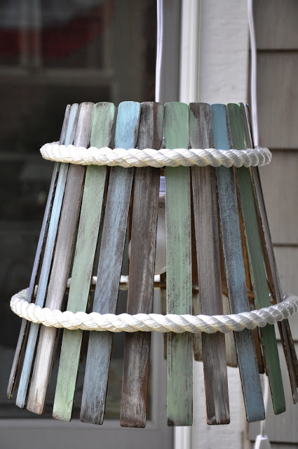 Paint Stir Stick Lamp | Serendipity Refined