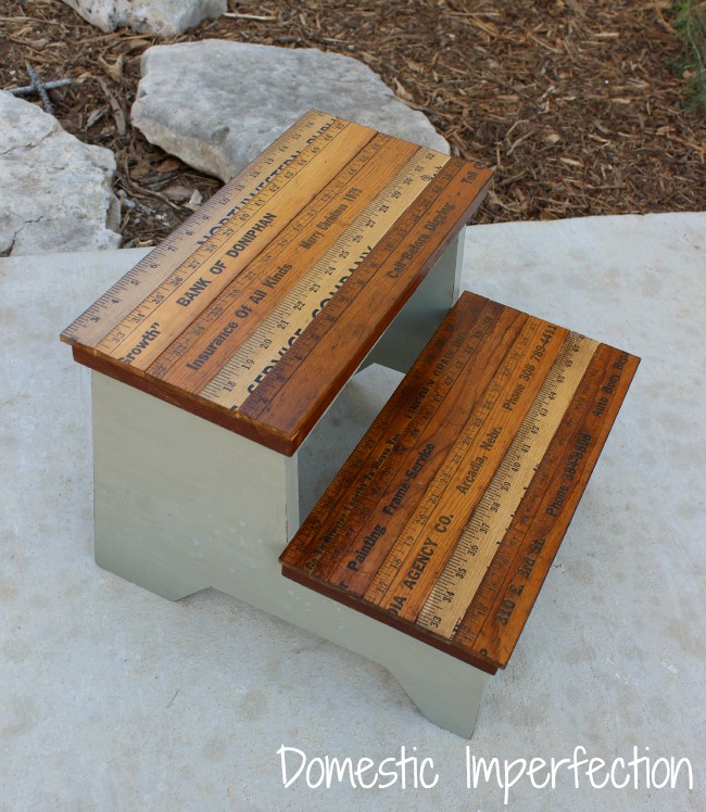 vintage-yardsticks-step-stool-domestic-imperfection