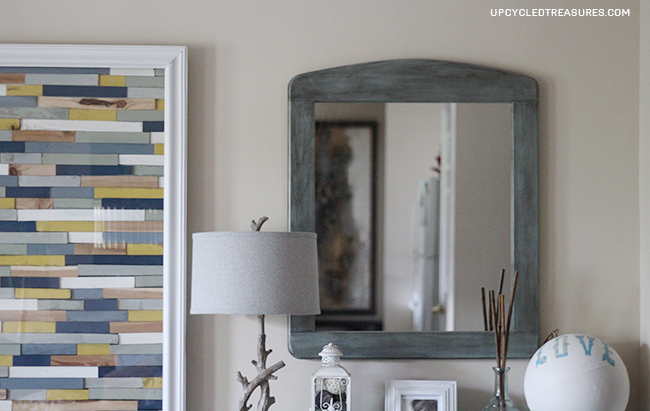 Love this idea! Paint wood shims different colors and then glue them down to create an interesting piece of wood shim artwork! upcycledtreasures.com