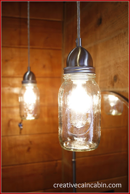 Creative Ways to Light up Mason Jars upcycledtreasures.com
