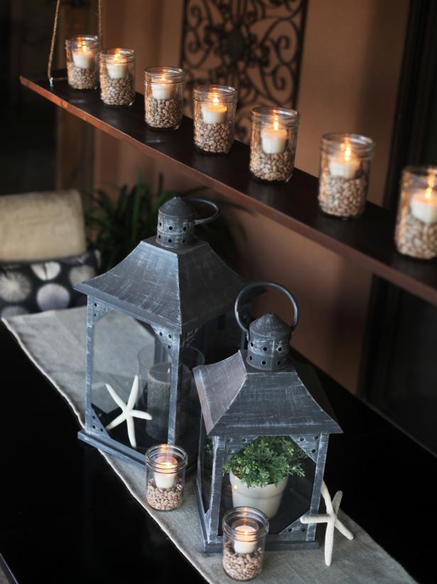 Creative Ways to Light up Mason Jars upcycledtreasures.com