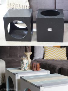 Beach Inspired Pallet Coffee Table