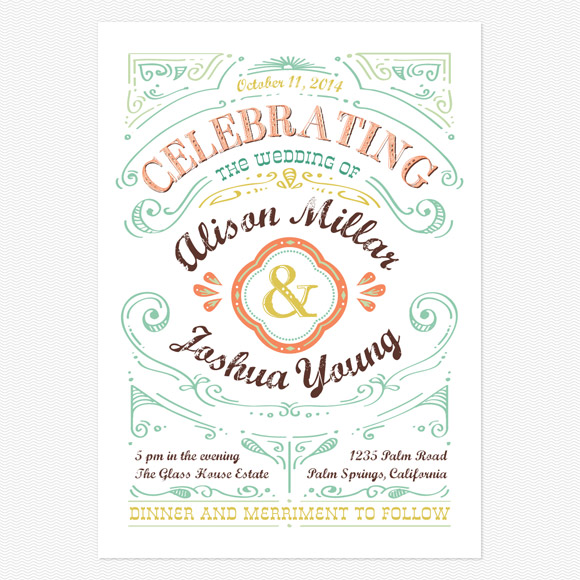 create your own wedding invitations