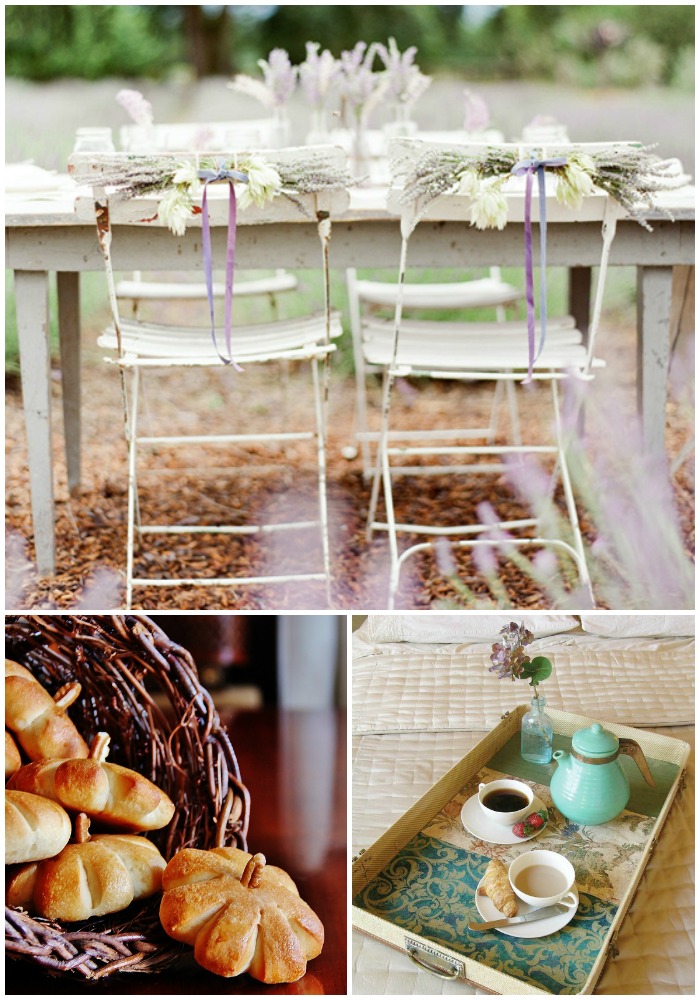 A few of my favorite things that I came across this week including a rocking chair makeover, pumpkin rolls, and a breakfast tray from a vintage suitcase