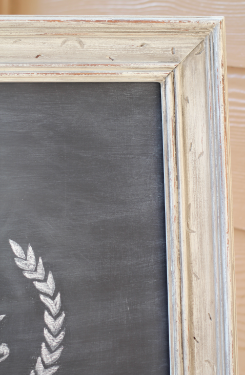 DIY Chalkboard Lettering Transfer - See how easy it can be to Transfer Designs onto Chalkboards using your printer! MountainModernLife.com