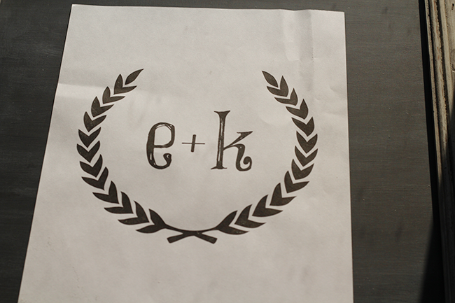 DIY Chalkboard Lettering Transfer - See how easy it can be to Transfer Designs onto Chalkboards using your printer! MountainModernLife.com