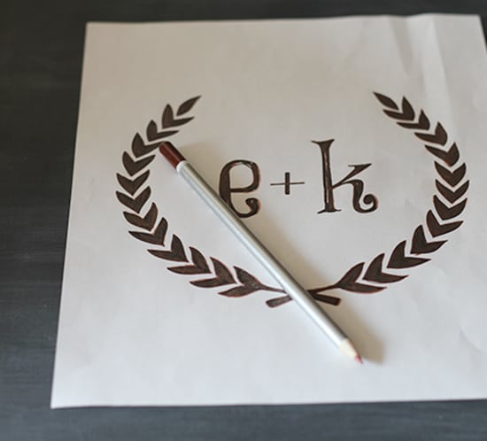 how to transfer letters onto chalkboard mountainmodernlife.com
