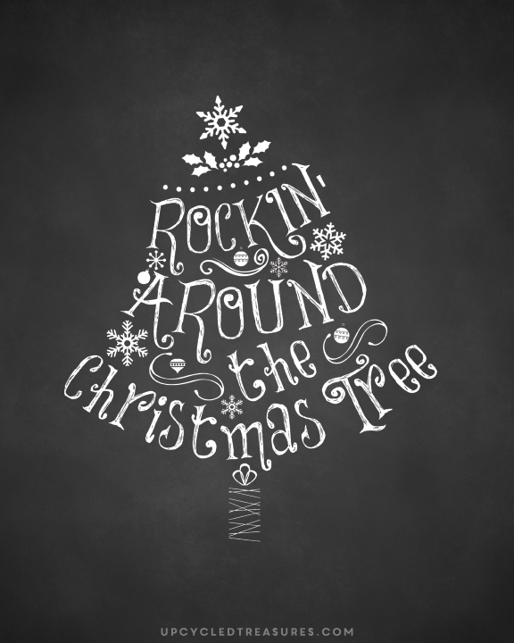 Are you looking for something to spice up your Christmas spirit? Check out these Free Christmas Printables! UpcycledTreasures.com