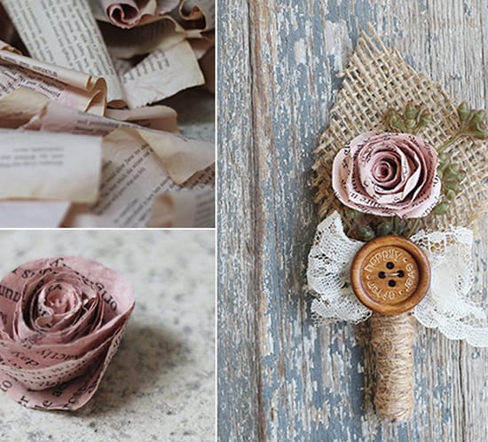 book page flowers for boutonieres mountainmodernlife.com