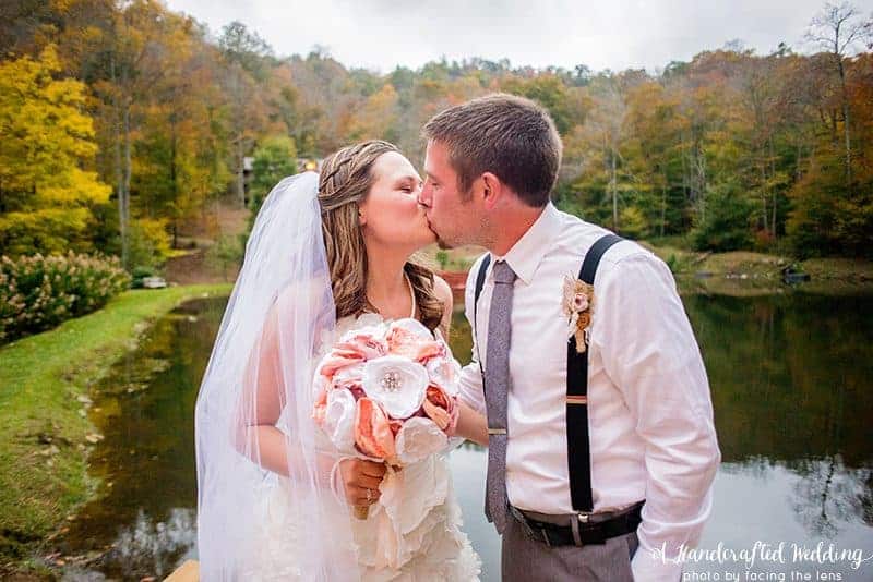 How to make Book Page Flowers for Boutonnieres. Create flowers for using dyed book pages for a vintage inspired wedding. MountainModernLife.com