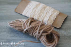 LOVE this idea for a fall wedding! Paint a pumpkin basket white, add twine and ribbon and use it for a flower girl basket. MountainModernLife.com