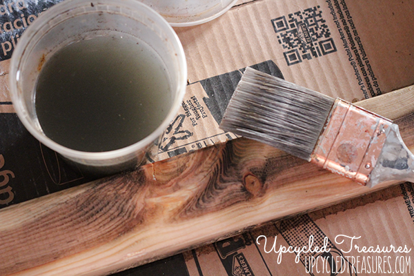 DIY Abstract Canvas Art! Check out how to create DIY abstract art using canvas, acrylic paints, fabric, sand & washers. UpcycledTreasures.com