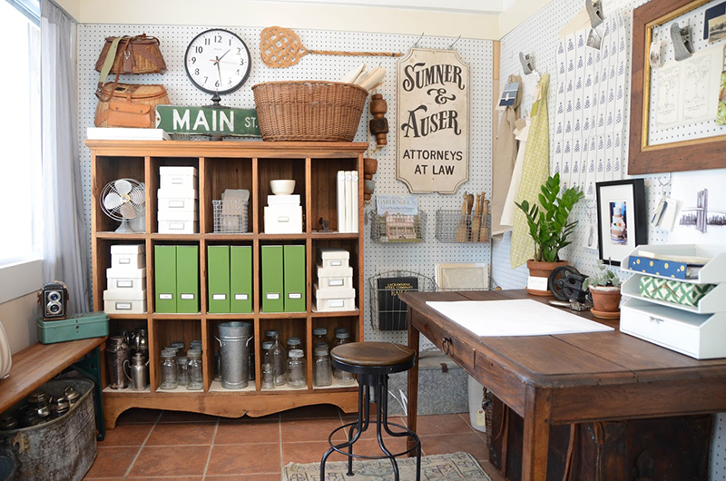 Creative workspace from Iron & Twine Studio
