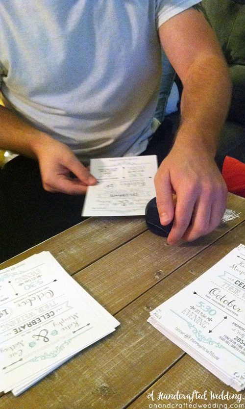 Are DIY Wedding Invitations Worth It? See how much we spent on our DIY invitations and decide if it's worth your time and energy. MountainModernLife.com