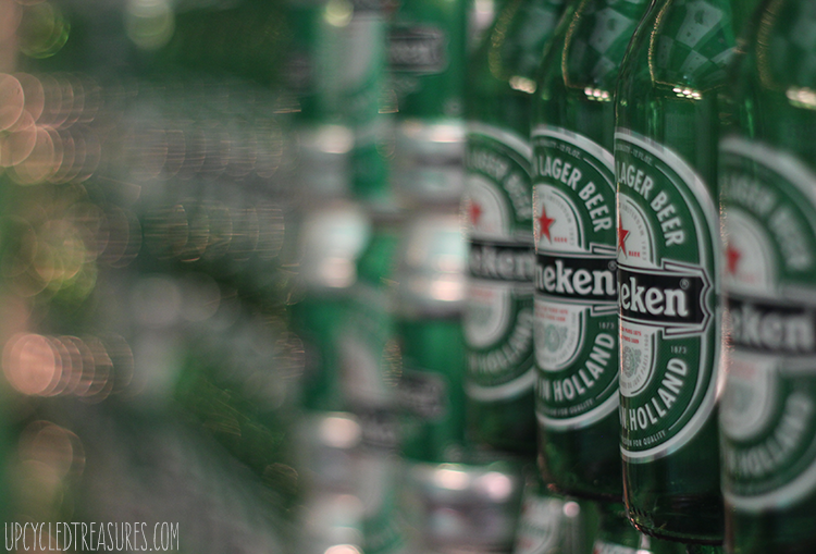 The Heineken Man Cave - Inspired by the Heineken Closet Commercial - UpcycledTreasures.com