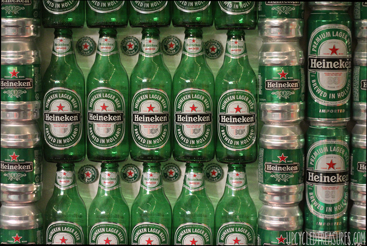 The Heineken Man Cave - Inspired by the Heineken Closet Commercial - UpcycledTreasures.com