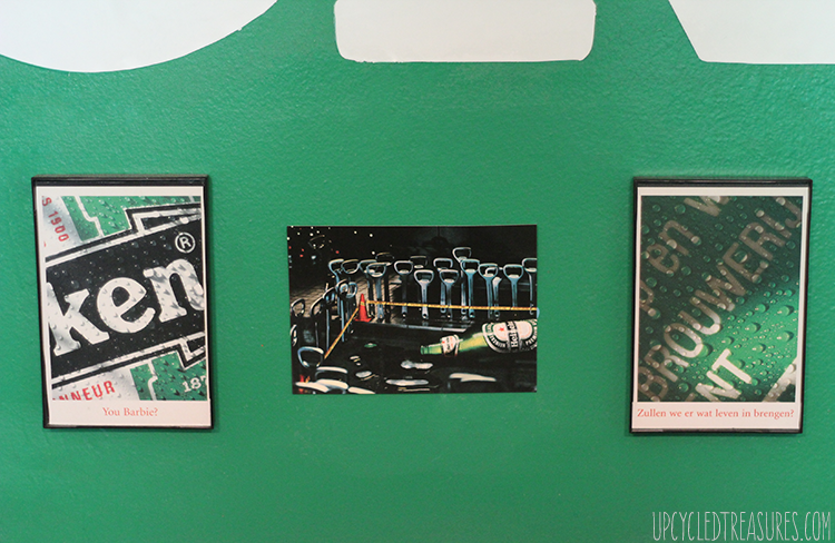 The Heineken Man Cave - Inspired by the Heineken Closet Commercial - UpcycledTreasures.com