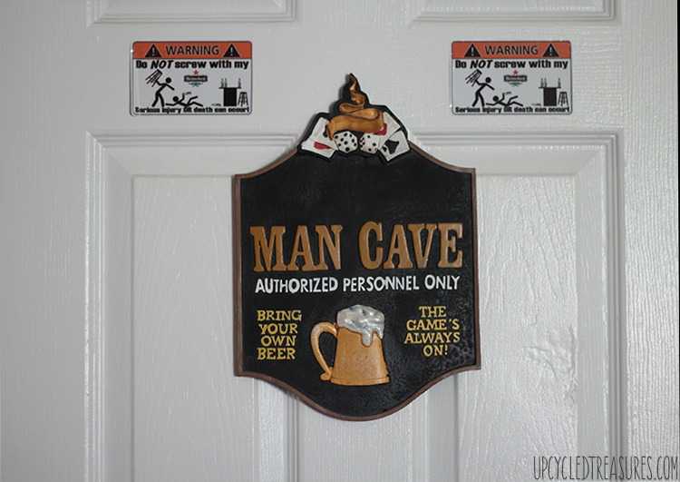 The Heineken Man Cave - Inspired by the Heineken Closet Commercial - UpcycledTreasures.com