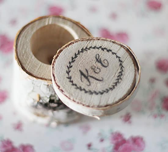 how to make a rustic jewelry box out of birch branch mountainmodernlife.com