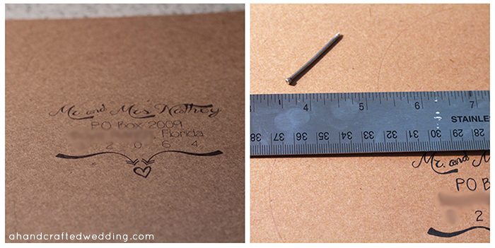 Looking for a creative Save the Date idea? Check out how to Make Wood Slice Save the Date Magnets | MountainModernLife.com