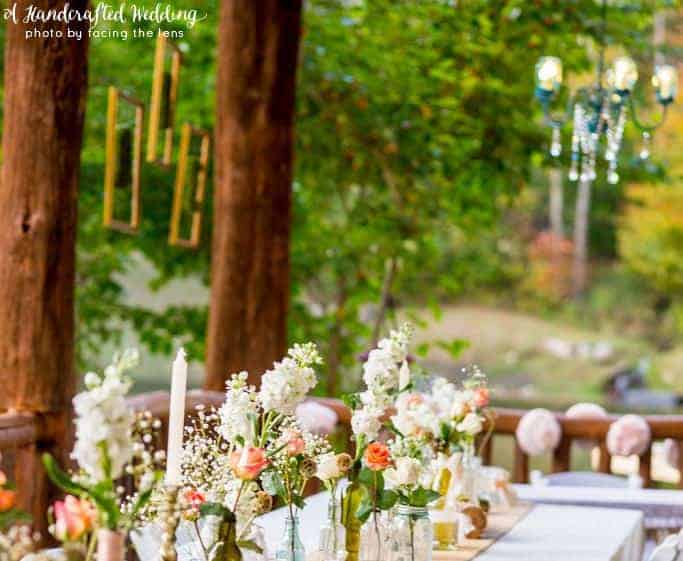 How to Create Floating Moss Letters for your Wedding Reception! Add a whimsical touch to your big day with this DIY wedding project! MountainModernLife.com