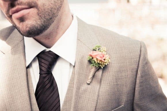 Planning a rustic, vintage, or woodland inspired wedding? Take a look at these 25 Rustic Boutonniere Ideas.