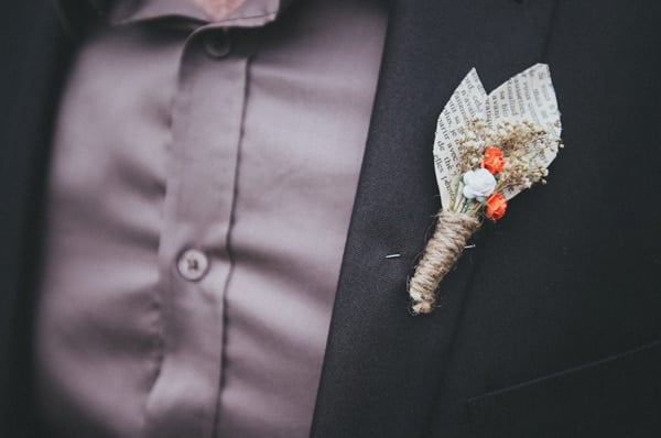 Planning a rustic, vintage, or woodland inspired wedding? Take a look at these 25 Rustic Boutonniere Ideas.