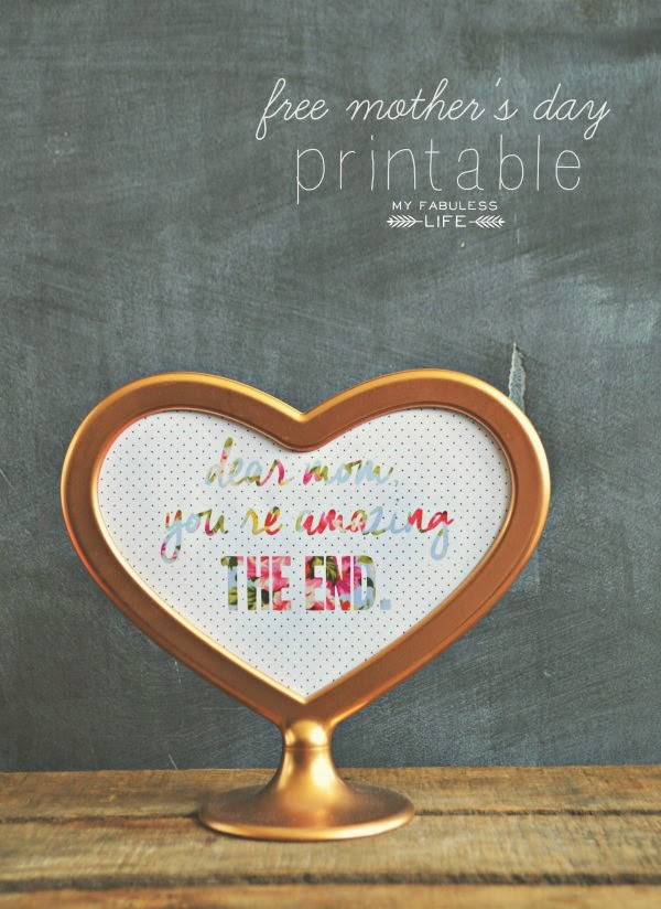 15 FREE Mother's Day Printables | upcycledtreasures.com