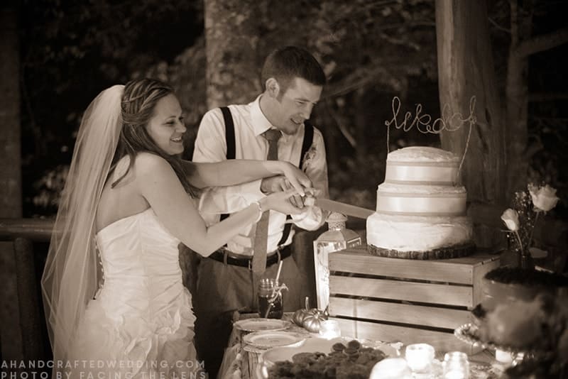 Planning an intimate wedding? Check out our handcrafted cabin wedding that took place in the North Carolina mountains. mountainmodernlife.com