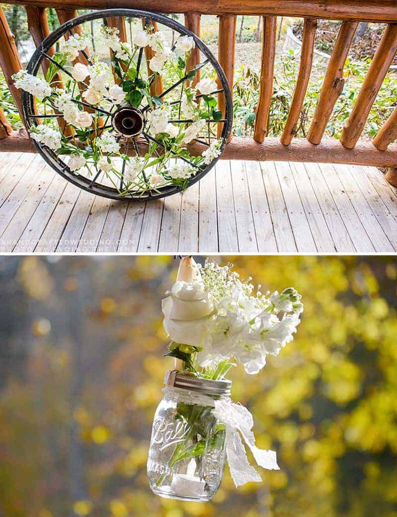 Planning an intimate wedding? Check out our handcrafted cabin wedding that took place in the North Carolina mountains. mountainmodernlife.com