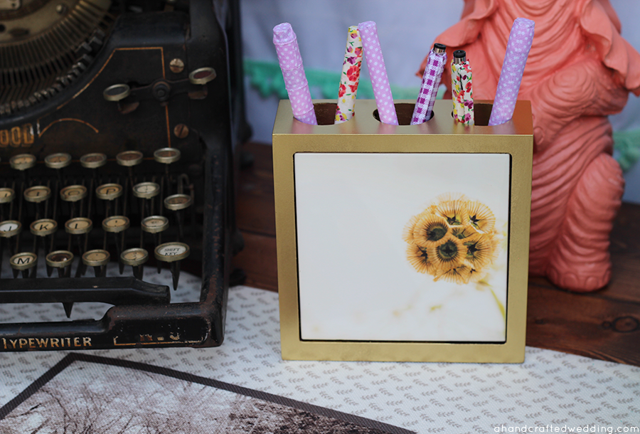 Have old pens and pencils lying around or want to spruce up some new ones? Check out how to create DIY Fabric Tape Pens & Pencils! UpcycledTreasures.com 