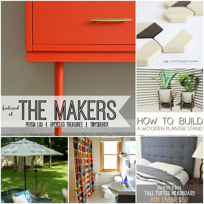 DIY-project-inspiration-featured at the makers link party #28