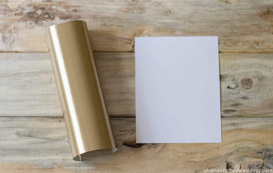 Want to add some flare to those wedding invitations? Check out how to add Gold to DIY Wedding Invitations | MountainModernLife.com