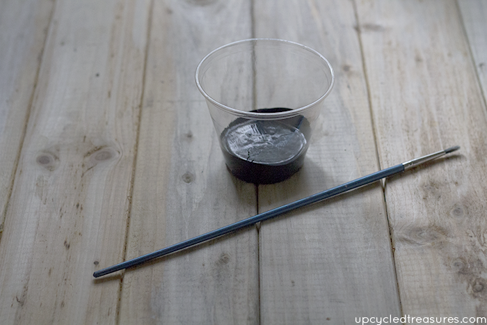 navy-paint-and-paint-brush-for-urban-outfitters-inspired-vase-upcycledtreasures