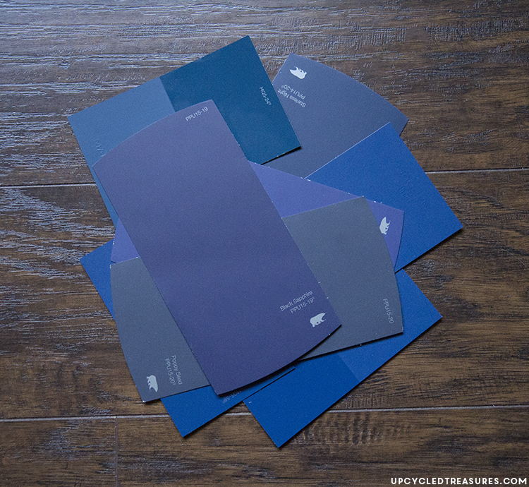 See how easy it is to create this geometric DIY heart wall art using contact paper and paint chips, perfect for Valentine's Day! MountainModernLife.com