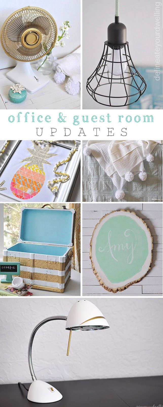 office - guest room updates