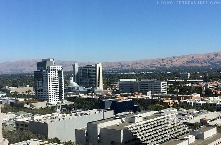 view-of-san-jose-blogher-conference-upcycledtreasures