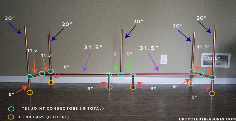  Take a look at this tutorial on how to build a Copper Pipe Desk! I Love the mix of wood and copper for a rustic modern look. MountainModernLife.com