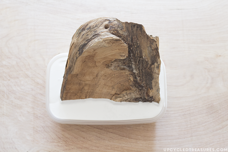 Have a chunk of wood lying around? Check out how you can transform that salvaged piece of wood into a DIY Modern Rustic Wood Lamp! MountainModernLife.com