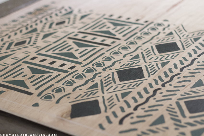 Like to create new and unique forms of art? Take a look at how you can easily create your own DIY Tribal Wall Art!! MountainModernLife.com
