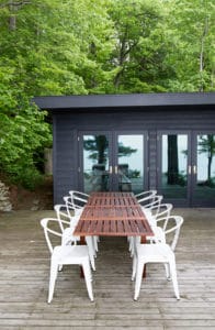 Looking for exterior home inspiration? Check out these 15 Modern Rustic Homes with Black Exteriors! MountainModernLife.com