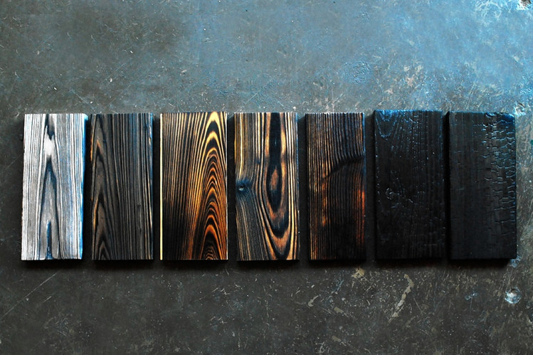 Have you head of Shou Sugi Ban? This ancient Japanese tradition has been around for centuries and is the method of torching lumber which helps preserve the wood, keep insects away, and prevent fires and rot. Pretty interesting, huh?
