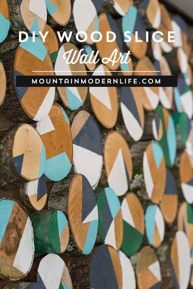 How to Make Wood Slice Art