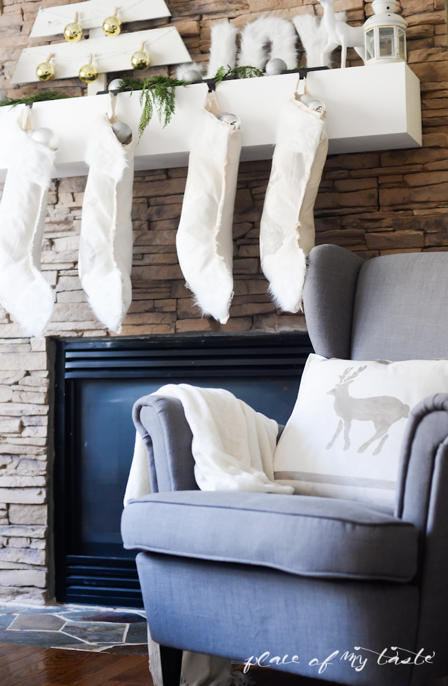 Christmas Living Room Decor - Place of My Taste