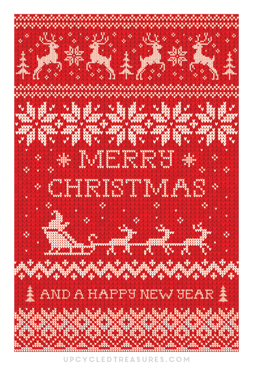 printable christmas card mountainmodernlife com you filthy animal christmas sweater