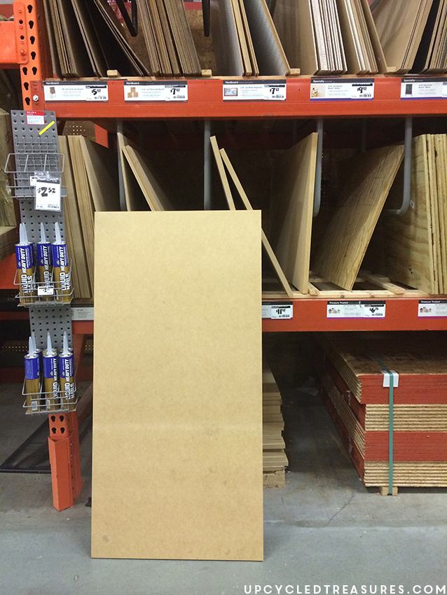 MDF-purchased-from-home-depot-to-replace-top-of-armoire-upcycledtreasures